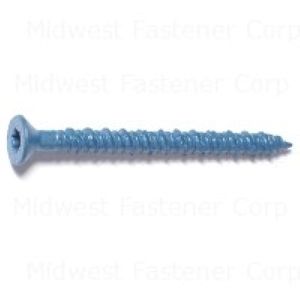 Midwest Fastener 3/16 in. x 2-1/4 in. TorqueMaster Star Flat Head Masonry Screwimage