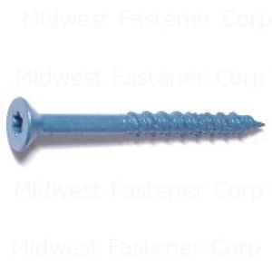 Midwest Fastener 5/16 in. x 3-1/4 in. TorqueMaster Star Drive Flat Head Masonry Screw, 50-Packimage