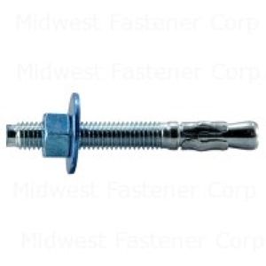 Midwest Fastener 1/2 in. x 4-1/4 in. TorqueMaster Blue Wedge Anchorimage