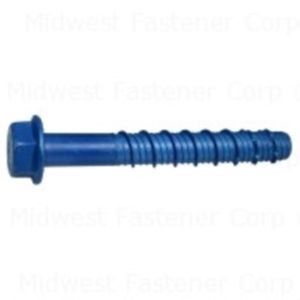 Midwest Fastener 1/2 in. x 4 in. Torquemaster Hex Concrete Screwimage