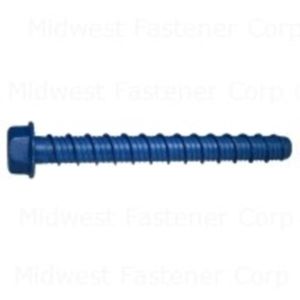 Midwest Fastener 1/2 in. x 5 in. TorqueMaster Hex Head Concrete Screwimage