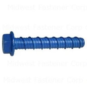 Midwest Fastener TorqueMaster 5/8 in. x 4 in. Hex Head Concrete Screwimage