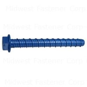 Midwest Fastener 5/8 in. x 6 in. TorqueMaster Hex Head Concrete Screwimage
