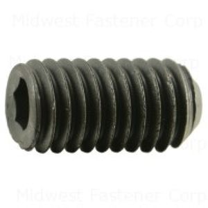 Midwest Fastener #10-32 x 3/8 in. Black Oxide Socket Set Screw, 8-Packimage