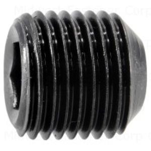 Midwest Fastener 1/2-20 x 1/2 in. Black Oxide Socket Set Screw, 6-Packimage