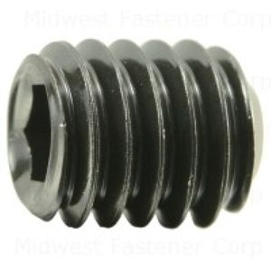 Midwest Fastener 5/16-18 x 3/8 in. Black Oxide Socket Set Screw, 6-Packimage