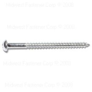 Midwest Fastener #10 x 2-1/2 in. Round Head Wood Screwsimage