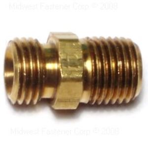 Midwest Fastener 1/4 in. MPT Brass Hose Fittingimage