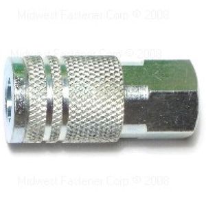 Midwest Fastener 1/4 in. Female Pipe Thread Coupler Air Hose Fittingimage