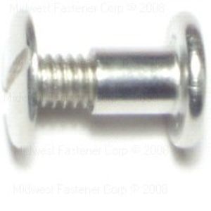 Midwest Fastener 1/4 in. Aluminum Screw Post with Screwsimage