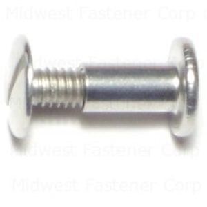 Midwest Fastener 3/8 in. Aluminum Screw Post with Screwsimage