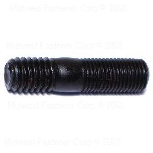 Midwest Fastener 3/8-16 x 3/8-32 x 1-1/2 in. Automotive Studimage