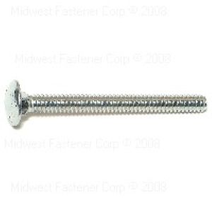 Midwest Fastener 3/16 in.-24 x 2 in. Carriage Boltimage