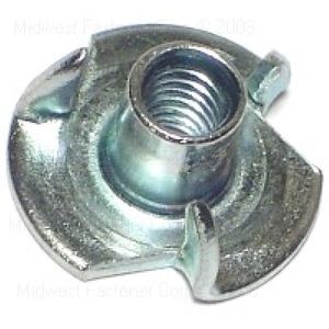 Midwest Fastener 8-32 x 1/4 in. Pronged T-Nutimage