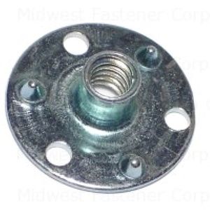 Midwest Fastener 8-32 x 1/4 in. Brad Hole T-Nutimage