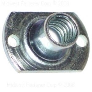 Midwest Fastener 1/4-20 x 1/4 in. Brad Hole T-Nutimage