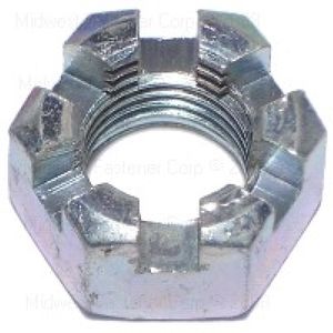 Midwest Fastener 1/2 in.-20 Fine Castle Hex Nutimage