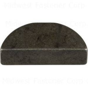 Midwest Fastener 1/4 in. x 7/8 in. Woodruff Keyimage