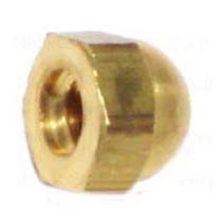 Midwest Fastener 10-32 Brass Acorn Cap Nutimage