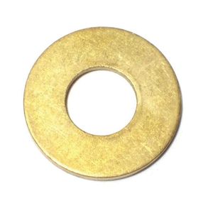 Midwest Fastener 1/2 in. S-Pattern Brass Flat Washerimage
