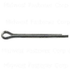 Midwest Fastener 3/32 in. x 1 in. Spring Steel Cotter Pins, 12-Packimage