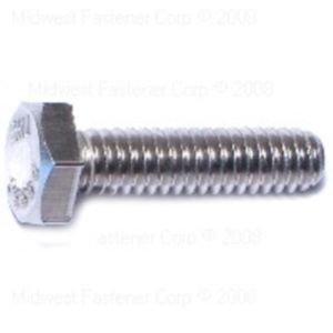 Midwest Fastener 1/4 in.-20 x 1 in. Coarse Hex Cap Screwimage
