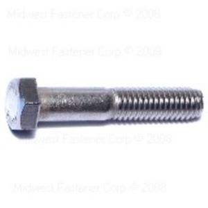 Midwest Fastener 3/8-16 x 2 in. Coarse Hex Cap Screwimage