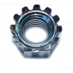 Midwest Fastener 3/8 in.-16 Keps Lock Nut, 16-Packimage
