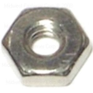 Midwest Fastener 6-32 Coarse Stainless Steel Hex Machine Nutimage