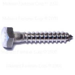 Midwest Fastener 1/4 in. x 1-1/2 in. Hex Lag Screwimage