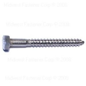 Midwest Fastener 1/4 in. x 2-1/2 in. Hex Lag Screwsimage