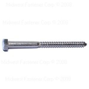 Midwest Fastener 5/16 in. x 4 in. Hex Lag Screwimage