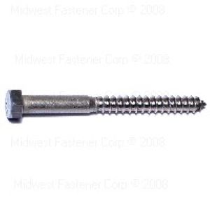 Midwest Fastener 3/8 in. x 4 in. Hex Lag Screwimage