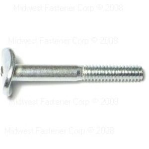 Midwest Fastener 1/4-20 x 2 in. Curved Head Machine Screws, 16-Packimage