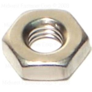 Midwest Fastener 10-32 Stainless Steel Hex Machine Nutimage