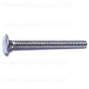 Midwest Fastener 1/4 in.-20 x 2-1/2 in. Stainless Steel Carriage Boltimage
