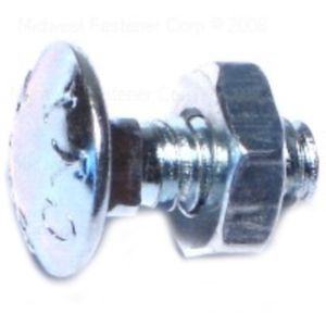 Midwest Fastener 3/16-24 x 1/2 in. Carriage Boltimage