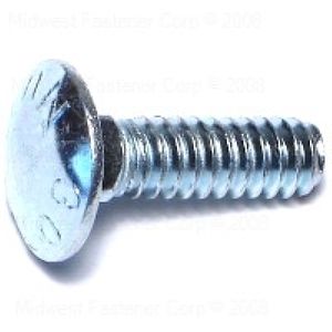 Midwest Fastener 3/16-24 x 5/8 in. Carriage Boltimage