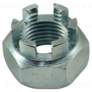 Midwest Fastener 9/16-18 in. Castle Hex Nutimage