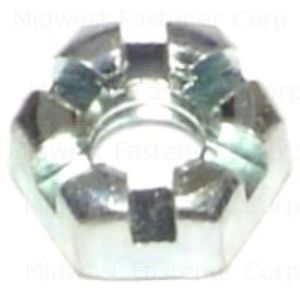 Midwest Fastener 1/4 in.-20 Slotted Hex Nutimage