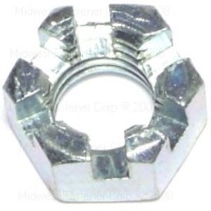 Midwest Fastener 1/2 in.-13 Slotted Hex Nutimage