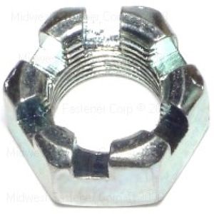 Midwest Fastener 9/16 in.-12 Slotted Hex Nutimage