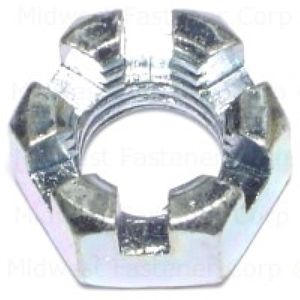 Midwest Fastener 5/8 in.-11 Slotted Hex Nut, 4-Packimage