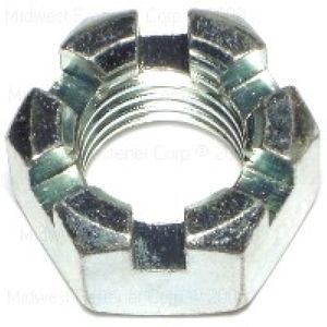 Midwest Fastener 1 in.-8 Slotted Hex Nutimage