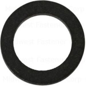 Midwest Fastener 1/4 in. x 3/8 in. Fiber Flat Washer, 16-Packimage