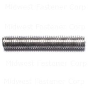 Midwest Fastener 1/2 in.-13 x 3 in. Stainless Steel Threaded Rodimage
