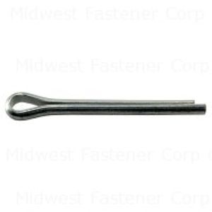 Midwest Fastener 5/32 in. x 1-1/2 in. Spring Steel Cotter Pins, 12-Packimage