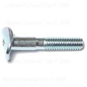 Midwest Fastener 5/16-18 x 1-3/4 in. Curved Head Machine Screwimage