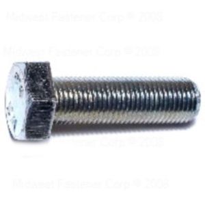 Midwest Fastener M12-1.25 x 40 mm Class 8.8 Hex Cap Screwimage