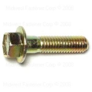 Midwest Fastener 7/16 in.-14 x 1-3/4 in. Grade 8 Zinc Flange Boltimage